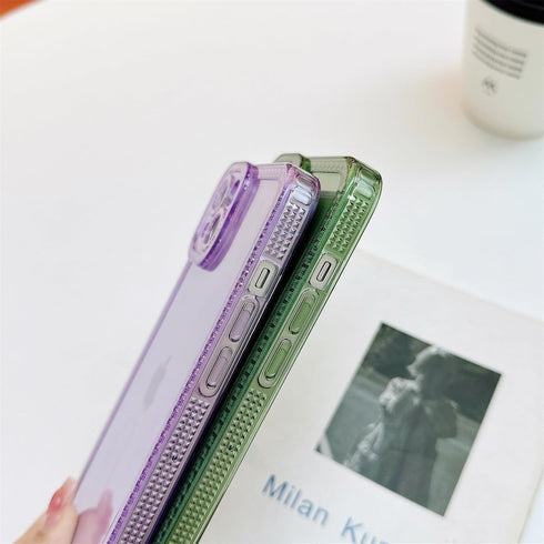 for iPhone 14 Plus Case Cute Clear Bling Crystal Diamond Phone Case, with Sparkle Camera Len Protector Soft TPU Cover Case for Women Girls, Purple...