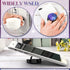 9 Pieces Cell Phone Grip Holder Collapsible Phone Holder Colorful Self-Adhesive Finger Ring Sublimation Phone Holders for Smartphone and Tablets (...