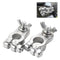 CZC AUTO Car Battery Terminal End with Wing Nut Terminal Connectors Zinc-Alloy Clamps for Car Truck Van RV Boat, 1 Pair...