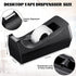 3 Pack Desktop Tape Dispenser Tape Roll Dispenser Non Skid Base Tape Dispensers Desk Tape Dispenser for Office Home School (Tape Not Included)...