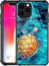 CARLOCA Compatible with iPhone 13 Mini Case,Sea Turtle Pattern Design for Girl Boy Shockproof Anti-Scratch Case for iPhone 13 Mini...