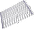 Roll up Dish Drying Rack Over The Sink Drying Rack Silicone kitchenware Folding draining Dish Rack SUS304 Stainless Steel 17.7inx13.75in (Grey)...