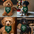 Baby Security in Training Green Dog Bandana Baby Announcement Dog Bandana Puppy Bandana Gender Reveal Photo Prop Accessories for Dog Lovers Owner ...