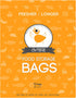 Food Storage Bags for Cheese, Meat, and Produce - Keeps Food Fresher Longer (12 Large Bags 10”x15”)...