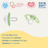 MAM Air Pacifiers (2 Pack), MAM Sensitive Skin Pacifier 6+ Months, Best Pacifier for Breastfed Babies, Baby Boy Pacifiers, 6-16 (Pack of 2)...