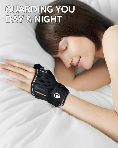 Thumb Brace for Men & Women - Thumb Spica Splint Wrist Support for Tendinitis Arthritis Sprained, Trigger Finger, Pain Relief, Lightweight & Breat...