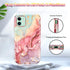 CASEFIV Compatible with iPhone 11 Case,Marble Pattern 3 in 1 Heavy Duty Shockproof Full Body Rugged Hard PC+Soft Silicone Drop Protective Women Gi...