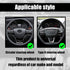 Elastic Stretch Steering Wheel Cover, 15 Inch Universal Anti-Slip Car Steering Wheel Cover for Auto Truck Van SUV, Warm in Winter and Cool in Summ...