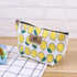 Toiletry Bag, Frcolor Multifunction Makeup Bag Purse Organizer Cartoon Cosmetic Pouch Waterproof Travel Cosmetic Case for Women Girls Teenagers (L...