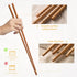 16.5 Inches Cooking Chopsticks, 2 Pairs Wooden Long Chop Sticks Reusable for Noodles Frying Hotpot, Japanese Extra Long Anti-Slip Chopsticks...