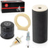 Air Filter Foam & Oil Filter spark plug Compatible with Yamaha Grizzly 660 2002 2003 2004 2005 2006 2007 2008 1UY-14451-00-00...