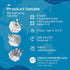 Ceptics Complete European Travel Adapter Set - 2 In 1 Usa to Europe, Germany, England, Spain, Italy, Iceland, France, (Type G, E/F, Type C) - 3 Pa...