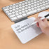 Desktop Small Dry Erase White Board, 8"×6" Glass Desk Whiteboard with Stand for Taking Notes, Home Office Tabletop Reminder Mini Notice Board for ...
