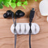 AUSTOR 20 Pieces Cable Clips White Cable Holders Adhesive Desk Cable Organizer Silicone Wire Holder Cable Management for Cable, Cord and Wire...