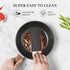 Frying Pan Nonstick - 9.5 Inch Pan,Non Stick Skillet Pans Egg Omelette Pan, Black Nonstick Non Toxic Frying Pan,Oven Safe, Induction Compatible, P...