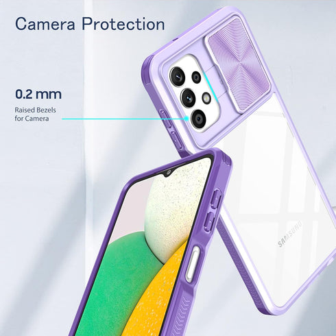 Gabb Phone 3 Pro Case Cute Sliding Window with Tempered Glass Screen Protector Camera Lens Protection Soft Side Tpu + Hd Acrylic Back Panel for Ga...