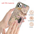 Hippie Vintage Aesthetic Collage Phone Case Compatible with iPhone 13 Pro Max?Hippie Sun Butterfly Flower Pattern Slim Shockproof TPU Bumper Prote...
