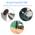 50PCS Stone Carving Set Polishing Diamond Burrs for Dremel, Rotary Tools Accessories Grinding Cutting Burrs with 1/8 inch Shank for Carving, Cutti...