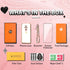 Petitian for Motorola Moto G Play 2021 Case for Women Girls, Heart Shaped Classy Girly Cute Aesthetic (3 in 1) Love Hearts Pattern Gold Plated Edg...