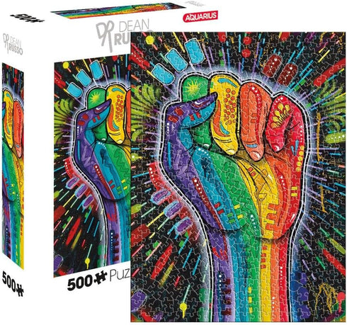 AQUARIUS - Dean Russo Love Is Power 500 Piece Jigsaw Puzzle...