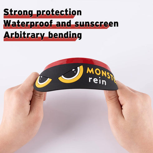 UYYE 2 Pcs Car Side Mirror Rain Visor Guard, Car Accessories,PVC Car Rear View Mirror Rain Eyebrow, Waterproof Auto Mirror Rain Visor Guard for Mo...