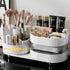 Upgraded 3 Tier Makeup Brush Holder Organizer, Rotating Makeup Organizers Countertop, Large Makeup organization and Skincare Storage for Vanity, D...