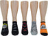 Naruto Shippuden Cosplay Socks - 5 Pair Akatsuki Low Cut Anime Socks for Women & Men...