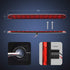 Nilight 2PCS 16Inch 11 LED Red Trailer Light Bar for Parking Stop Turn Signals Tail Brake DOT Compliant IP65 Waterproof Truck ID Marker...