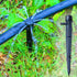 AKOAK 25/50 Pcs 360 Degree Adjustable Water Flow Irrigation Drippers on Stake Emitter Drip System,Model, Home & Garden Store for 4mm /7mm Tube?25p...