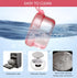 No Leak & Non-Slip Partial Denture Case Retainer Bath Box Cup, Denture Soaking Cup False Teeth Holder Box Case with Strainer Basket and Brush,Dish...