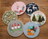 Gogobear 7.9" Desktop Wall 3D Art Embroidery Painting Adult Beginner Handmade Embroidery DIY Christmas Elk Material Kit Complete Set Includes All ...