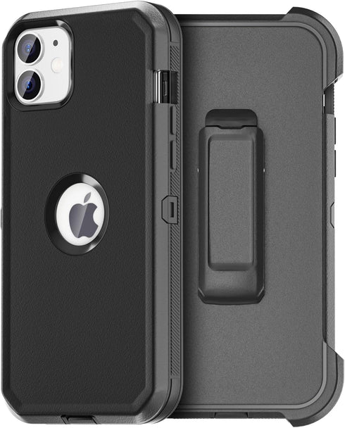 AICase for iPhone 11 Case,Heavy Duty Drop Protection Full Body Rugged Shockproof Military Protective Tough Durable Cover for iPhone 11 6.1"_12...