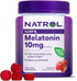 Natrol 10mg Melatonin Gummies, Sleep Support for Adults, Melatonin Supplements for Sleeping, 60 Strawberry-Flavored Gummies, 30 Day Supply...
