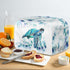 Hippie Sea Turtle Toaster Covers 2 Slice Toaster Dust Cover Toaster Bag Kitchen Appliance Covers Toaster Oven Dustproof Cover Machine Washable Aqu...