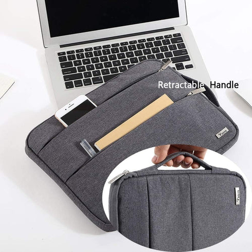 V Voova Laptop Sleeve 14 15 Inch Carrying Case Compatible with MacBook Pro 14,MacBook Air 15,15 Surface Laptop,14"-15" HP Dell Asus Acer Laptop,Ch...
