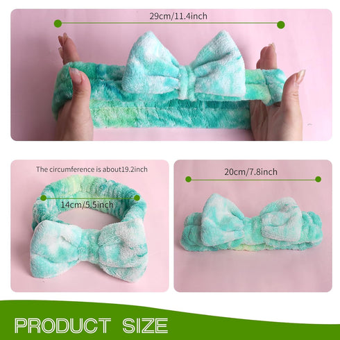 Headband for Washing Face, Spa Headbands, Makeup Headband, Skincare Headband for Women, Microfiber Headbands for Shower,St. Patrick's Day Headband...