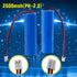 3.7V 2600mAh Rechargeable Batteries Lithium ion Battery with PH2.0/2P Connector for DIY Electronics Products, Toys, Lighting, Bluetooth Equipment...