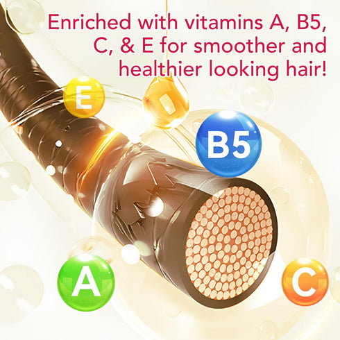 Bieyoc Hair Vitamin Capsules, Hair Serum Capsules with Vitamin A C E B5 for Hair Repair and Moisturizing, Hair Care Vitamins 40 Pcs Hair Oil Capsu...