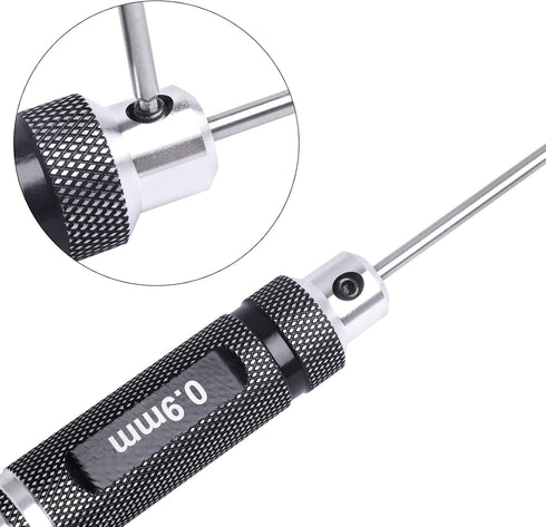 Hex Screwdriver Set 0.9mm 1.27mm 1.3mm 1.5mm 2.0mm 2.5mm 3.0mm 7pcs Hex Head Allen Wrench Tools Kit...
