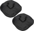 7.08 X 7.08 X 3.14'' Oxford Cloth Outdoor Camping Cast Iron Skillet Storage Bags, Grill Pan Storage Bag for Korean BBQ Grill Pan, 2 PCS Camping Sk...