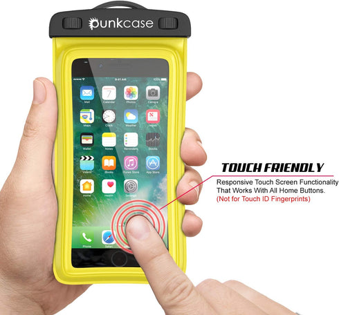 Waterproof Phone Pouch, PunkBag Universal Floating Dry Case Bag for Most Cell Phones incl. iPhone 8 Plus & Samsung Galaxy S9 | Perfect for Keeping...