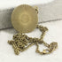 Starry Night Vincent Van Gogh Round Pendant Necklace with 26" Rolo Chain...