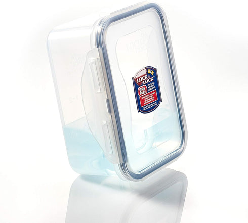 LOCK & LOCK Easy Essentials Food Storage Container Set, 4-Piece -Clear...