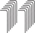 30pcs Hex Key Wrench 1.5mm Metric CR-V L Shaped Hexagon Head Repairing Tool...