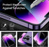 ivoler Shatterproof Tempered Glass Screen Protector for iPhone 14 Pro 6.1 inch, 3 Pack, Easy Installation, Anti-Scratch & Impact Protection...