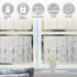 LEMON CLOUD Bamboo Window Film - Stained Glass Film Frosted Privacy Decal - Decorative Window Cling No Glue Removable Stickers (23.6 x 78.7 Inch)...