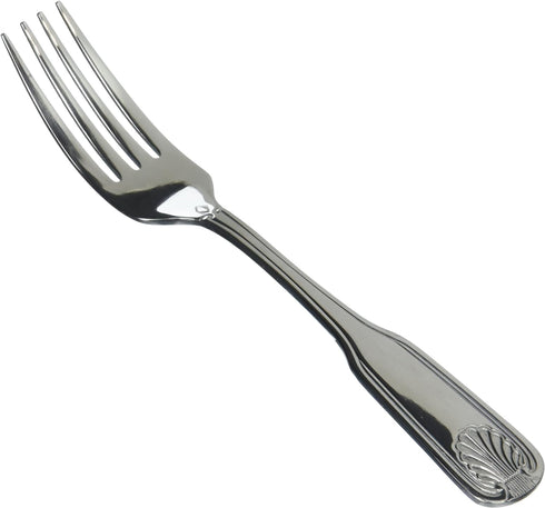 Winco St 12-Piece Toulouse Dinner Fork Set, 18-0 Extra Heavy Weight Stainless Steel, Silver...