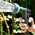 Garden Hose Nozzle,ABS Water Spray Nozzle with Heavy Duty 8 Adjustable Watering Patterns,Slip Resistant for Watering Plants,Lawn& Garden,Washing C...