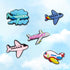 20Pcs Airplane Shoe Charms for Clogs Sandals Bracelet Wristband Slippers Water Shoes, Aircraft Helicopter Shoe Decoration Charms...