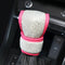 Car Shift Gear Cover,Bling Bling Auto Gear Shift Knob Cover,Crystal Car Knob Gear Stick Protector,Auto Shift Gear Cover with Crystal Glitter Bling...